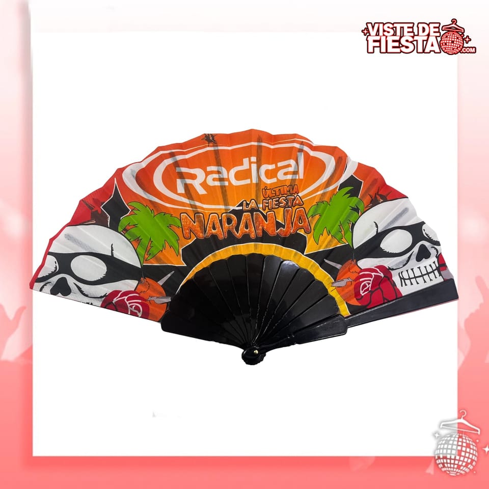 Abanico última Fiesta Naranja ((Radical))