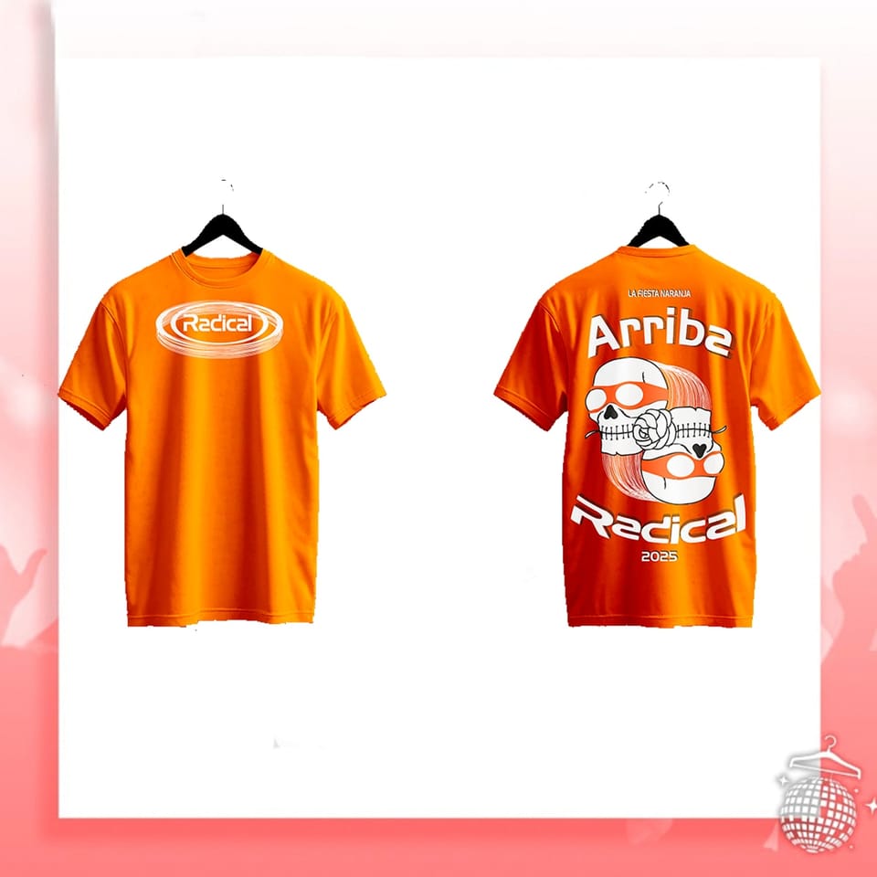 Camiseta ((Radical)) – Fiesta Naranja 2025