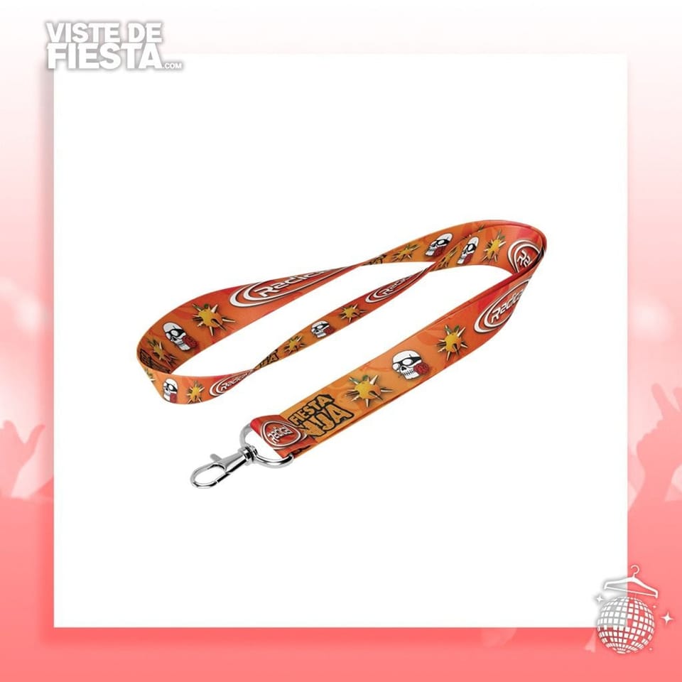 Lanyard Fiesta Naranja ((Radical))