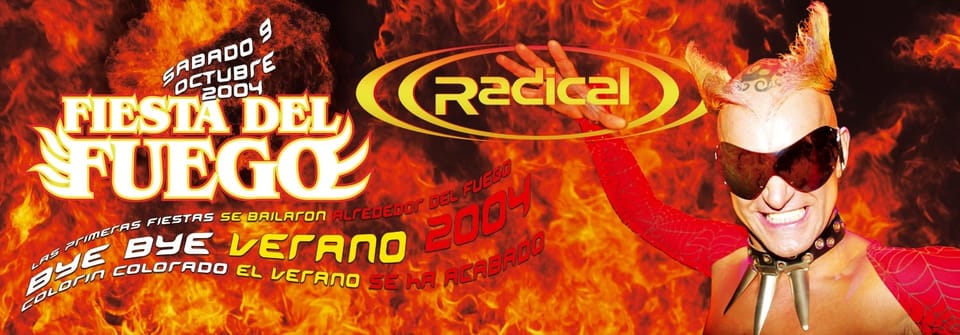 Fiesta del Fuego 2004 · portada del CD